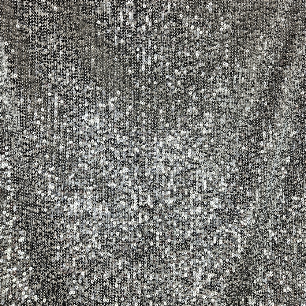Adrianna Papell Silver Sequin Pencil Skirt Women’s Size Large Holiday Party Glam - Picture 4 of 6